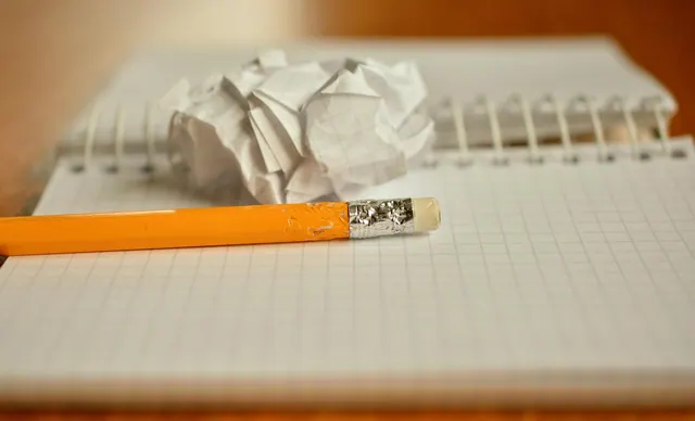 pencil, notebook, crumpled, paper, paper ball, write, notepad, writing tool, spiral notebook, memo, closeup, pencil, pencil, pencil, pencil, pencil, notebook, notebook, paper, pape