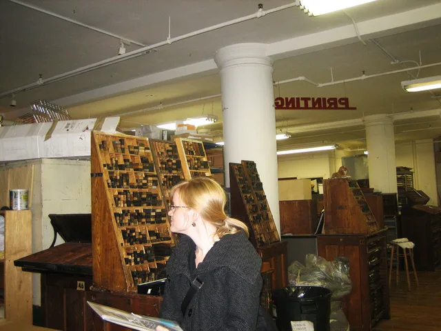 Print shop at the Center for Book Arts in New York City. The best print shop software and how each was judged