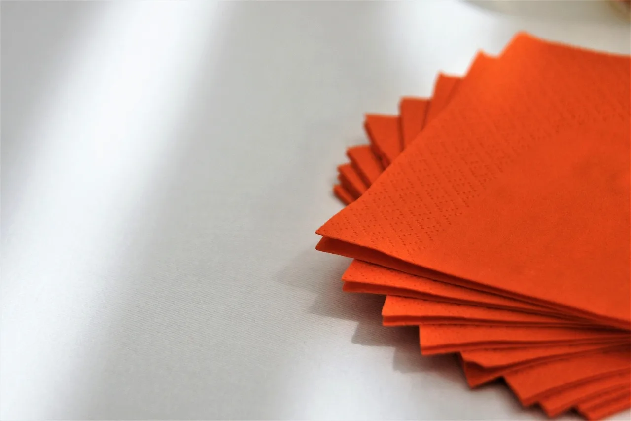 orange, colour, napkin, paper, stack, table, napkin, napkin, napkin, napkin, napkin. Paper Weight lb to GSM: A Print Shop Reference for Customers